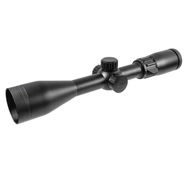 Picture of TruGlo TG-8539BIB Intercept Black Anodized 3-9x42mm 1" Tube Illuminated BDC Reticle TG8539BIB