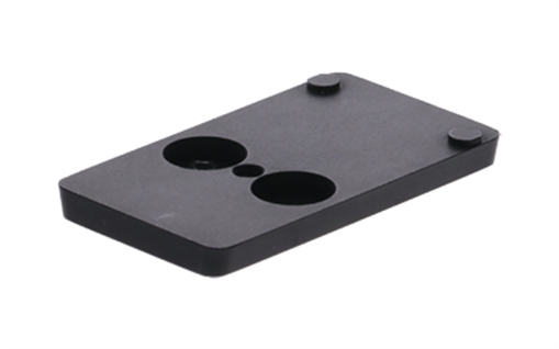 Picture of TRUGLO Pistol Red Dot Adapter, Converts 4-Post Mounting System TRUGLO TRUTEC Micro (TG8100B, TG8100BM, TG8100G)/Vortex/EOTech/Burris/Meopta to RMR, Nitride Finish, Black, Includes Mounting Hardware TG-TG8952C TGTG8952C