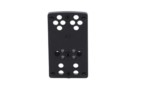 Picture of TRUGLO Pistol Red Dot Sight Mount, For S&W M&P, Coverts Factory Rear Sight Dovetail to TRUGLO TRUTEC Micro (TG8100B, TG8100BM, TG8100G), Vortex, EOTech, Burris, Meopta, and More), Nitride Finish, Black TG-TG8950M1 TGTG8950M1