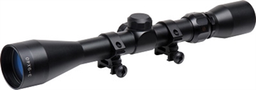 Picture of TRUGLO TRUSHOT, Rifle Scope, 3-9X40mm, 1" Maintube Duplex Reticle, Black, Includes Weaver Rings TG-TG853940B