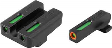 Picture of Truglo TFX Pro Tritium/Fiber-Optic Day/Night Sights Fit Springfield XD Springfield XDM (excluding 5-1/4" Comp Series) Springfield XDS - Orange Outline TG13XD1PC