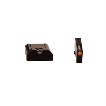 Picture of TRUGLO TFX Pro Brite-Site Day / Night Sight Set Fits All Glock Models Except 42 & 43 And M.O.S., U-Notch Rear Sight, Orange Focus Lock Ring Front Sight, Glows In The Dark No Batteries Or Light Exposure Required TG-TG13GLAPC
