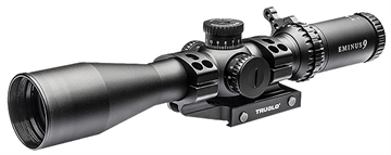 Picture of TRUGLO EEMINUS Rifle Scope, 4-16X44mm, 30mm Main Tube, T.P.R. (Illuminated TacPlex Reticle, APTUS-M1 1 Piece Base Throw Lever, Black Finish TG-TG8541TLR
