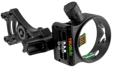Picture of TRUGLO BOW SIGHT STORM 5-PIN .019 DIA W/LIGHT BLACK TG3015B