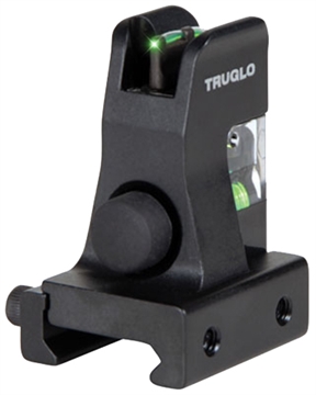 Picture of Truglo TG115 AR-15 Fiber Optic Fiber Optic Green Front Black 788130101995