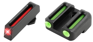 Picture of TruGlo Fiber-Optic Red/Fiber Optic Front Sight-Green/Fiber Optic Rear Sight Glock 42/43/43X TG131G3
