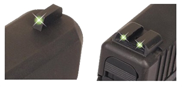 Picture of Truglo Brite-Site Tritium Night Sights Sig Sauer #8/#8 Green Tritium Front/Rear Black TG231S1