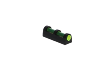 Picture of Truglo Long Bead Universal Metal Shotgun w/Vent & 6-48 Base Rib Fiber Optic Green Black TG947UG