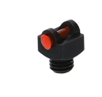 Picture of TruGlo StarBrite Deluxe Bead Black Red Fiber Optic Front Sight 5-40" Threads TG954CR