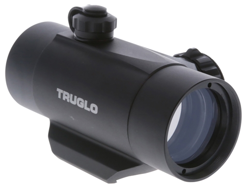Picture of TruGlo Traditional Dot Sight Matte Black 1 x 30 mm 5 MOA/3.5 MOA/2 MOA Red Descending Dots TGTG8030B3