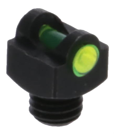 Picture of TruGlo StarBrite Deluxe Bead Black | Green Fiber Optic Front Sight 6-48" Threads TGTG954AG