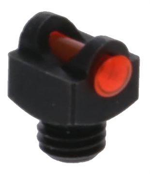 Picture of TruGlo StarBrite Deluxe Bead Black Red Fiber Optic Front Sight 6-48" Threads TGTG954AR