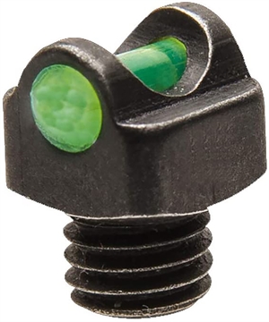 Picture of TruGlo StarBrite Deluxe Bead Black Green Fiber Optic Front Sight 2.6mm Threads TGTG954DG