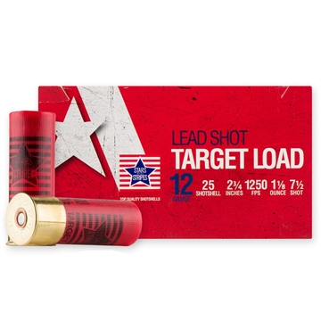 Picture of TRZ Trading Target Load Shotshells 12 ga 2-3/4" 1-1/8 oz 1250 fps #7.5 25/ct CT13275