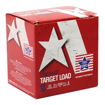 Picture of TRZ Trading Target Load Shotshells 12 ga 2-3/4" 1-1/8 oz 1250 fps #8 25/ct CT13208