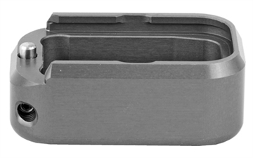 Picture of Taran Tactical Innovation Base Pad, Fits Glock 17/22, +3/+4, Small, Titanium Gray Finish GBP940-005