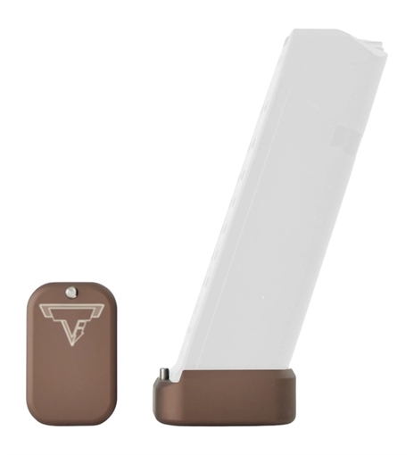 Picture of TARAN TI BASE PAD FOR GLOCK 9/40 COMPETITION +3/4 COY BRNZ GBP940-006