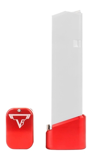 Picture of TARAN TI FIREPOWER BASE PAD KIT FOR GLOCK +5/6 RED GBP940-03