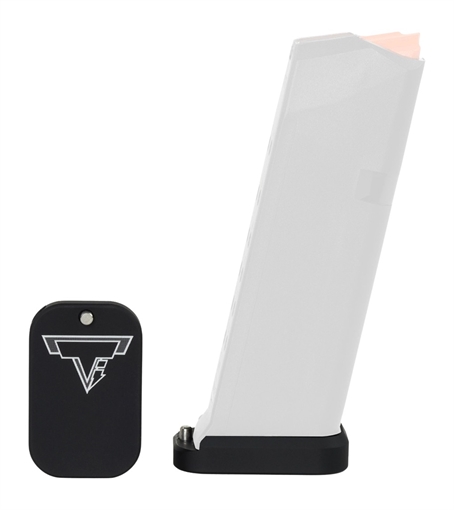 Picture of TARAN TI BASE PAD FOR GLOCK 9/40 CARRY +0 FLAT BLACK GBP940-0S