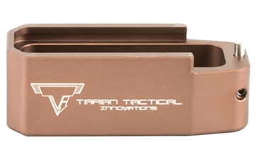 Picture of Taran Tactical Innovation PMAG Base Pad for AR15, +5, Coyote Bronze Finish PMBP-06