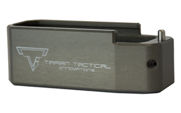 Picture of Taran Tactical Innovation PMAG Base Pad for AR15, +5, Titanium Gray PMBP-05