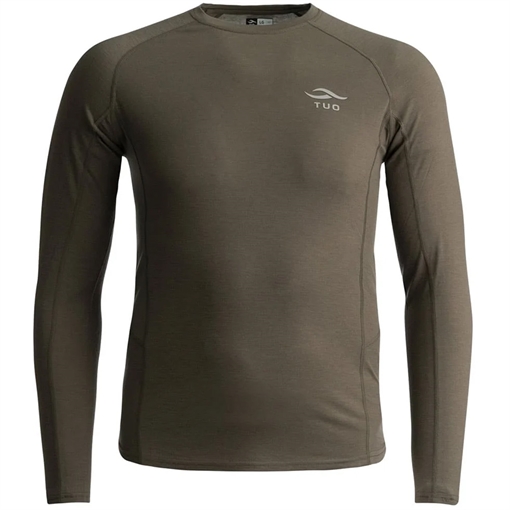 Picture of TUO TUO Kinetic Merino 150 LS Crew Shirt Deadfall Medium 9010113-2771400