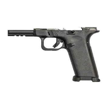 Picture of Lone Wolf Distributors Timber Wolf, Built Polymer Pistol Frame, Striker Fired, Semi-automatic, Polymer Frame Pistol, Large Frame w/ Texture, 45 ACP/10MM, Black, Integral Locking System, Fits Gen3/Gen4 Glock 20/21/40/41 Slides LWD-TWL1-BUILT