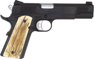 Picture of TYLER GUNWORKS 1911 GOVT 45ACP 5" 8RND BLUED/IVORY GRP TGWGVBL45M