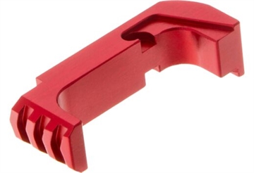 Picture of TYRANT CNC CNC FOR GLOCK GEN 4&5 EXTENDED MAG RELEASE RED TDGEMRR