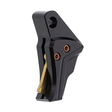 Picture of Tyrant CNC I.T.T.S Trigger/Bar Black/Gold Fits Glock Gen3-4 TDGTRIG34BLACKGOLD