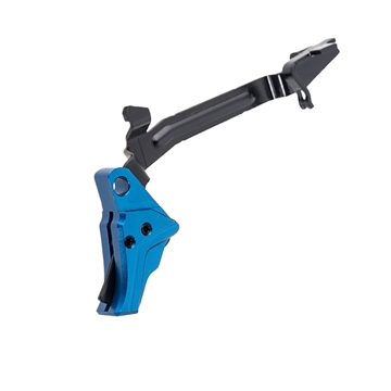 Picture of Tyrant CNC I.T.T.S Trigger/Bar Blue/Black Fits Glock Gen3-4 TDGTRIG34BLUEBLACKBAR