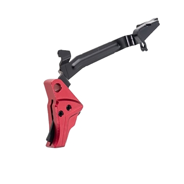 Picture of Tyrant CNC I.T.T.S Trigger/Bar Red/Black Fits Glock Gen3-4 TDGTRIG34REDBLACKBAR