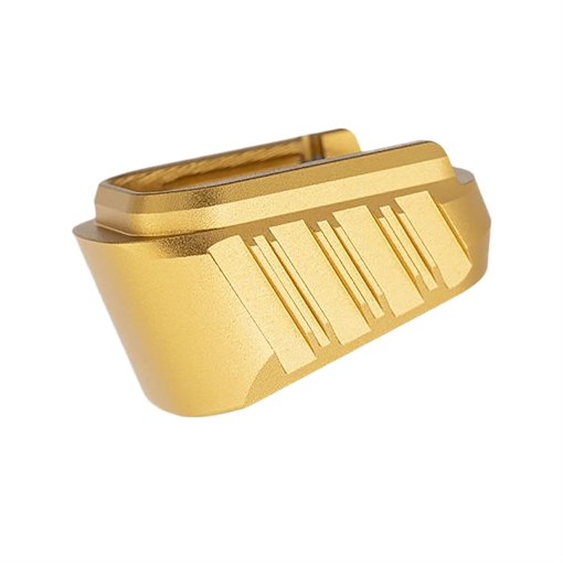 Picture of Tyrant CNC Hellcat Magazine Extension Fits Springfield Hellcat Pro Gold 7000 Series Aluminum TDHCATMAGEX3GOLD