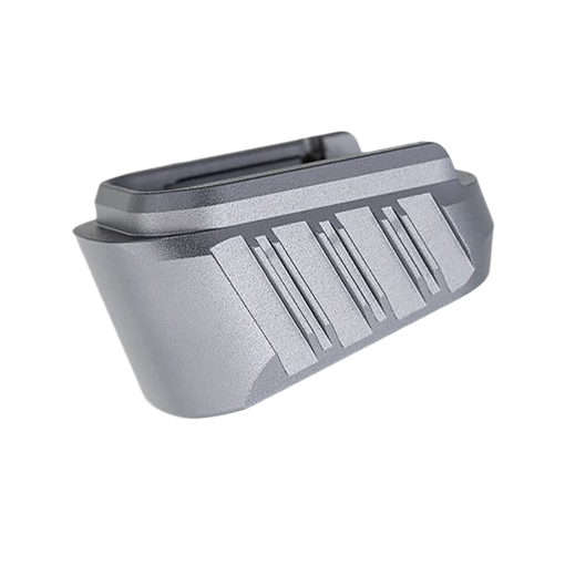 Picture of Tyrant CNC Hellcat Magazine Extension Fits Springfield Hellcat Pro Grey 7000 Series Aluminum TDHCATMAGEX3GREY