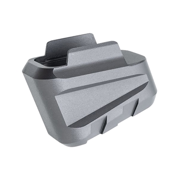 Picture of Tyrant CNC Magazine Extension Fits Sig P320 5rd Grey Aluminum TDP320MAGEXGREY