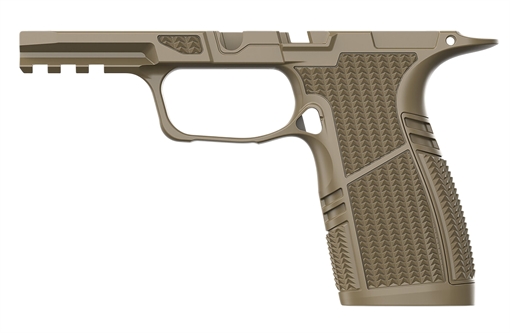 Picture of Tyrant CNC Snub Nose Grip Module FDE Fits Sig P365 TDP365GRMMACROFDE