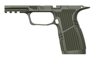 Picture of Tyrant CNC Snub Nose Grip Module OD Green Fits Sig P365 TDP365GRMMACROOD