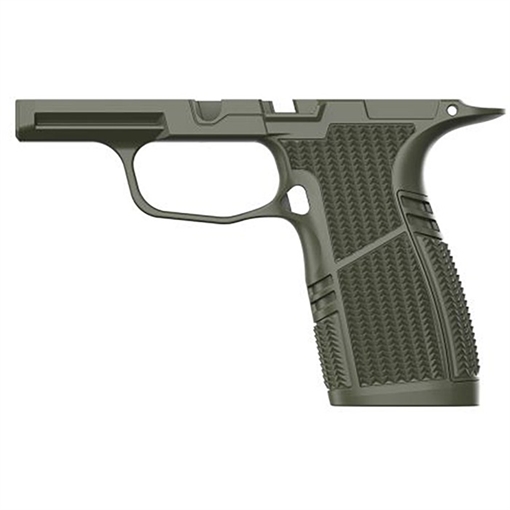 Picture of Tyrant CNC Grip Module, Snub Nose, Fits Sig Sauer P365/X/XL, Matte Finish, Olive Drab Green TD-P365GRM-SNUB-OD TDP365GRMSNUBOD