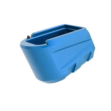 Picture of Tyrant CNC Magazine Extension 9mm Fits Sig P365 X Macro 3rd Blue Aluminum TDP365MAGEXBLUE