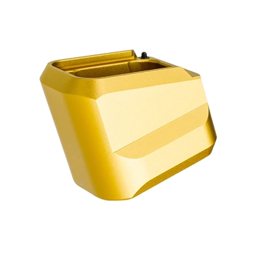 Picture of Tyrant CNC Magazine Extension Extension Fits H&K VP9/VP40/VP30 5rd Gold Aluminum TDVP9MAGEXGOLD
