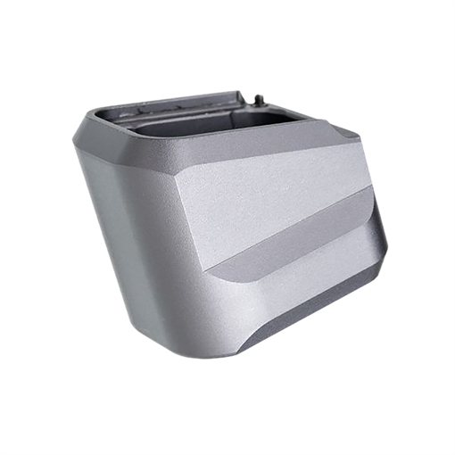 Picture of Tyrant CNC Magazine Extension Fits H&K VP9/VP40/VP30 5rd Grey Aluminum TDVP9MAGEXGREY