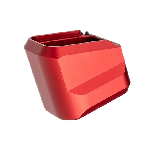 Picture of Tyrant CNC Magazine Extension Fits H&K VP9/VP40/VP30 5rd Red Aluminum TDVP9MAGEXRED