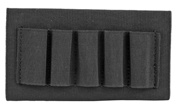 Picture of Uncle Mike's Buttstock Shell Holder, For Shotgun, 5Rd, Black 88491A