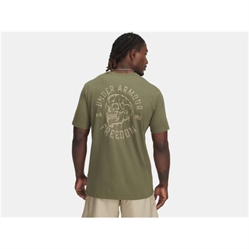 Picture of Under Armour UA M Freedom Skull SS 1389926-390-XXL