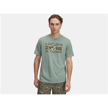 Picture of Under Armour UA M STACKED LOGO FILL SS 1361903-348-SM