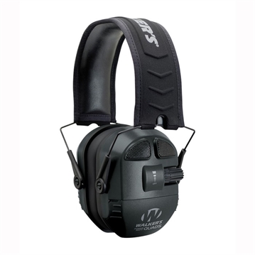 Picture of Walkers Game Ear ULTIMATE POWER QUAD EAR MUFFS BLACK GWP-XPMQB