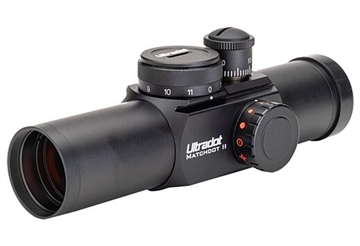 Show details for ULTRA DOT RED DOT SIGHT 30MM MULTI RETICLE BLACK MATCHDOTII Picture of ULTRA DOT RED DOT SIGHT 30MM MULTI RETICLE BLACK MATCHDOTII