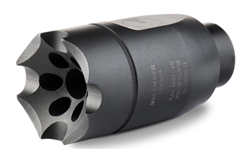 Picture of Ultradyne USA ATHENA Linear Compensator, 5.56MM/223REM, Fits AR-15s with 1/2X28 Threads, Black, 3.8 oz., 416 Stainless Steel, Includes Shrouded Timing Nut UD10660