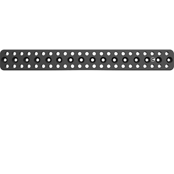 Picture of Ultradyne USA UD Arca Dynalock Rail, MLOK Compatible, 12.45" Long, 8.4 oz, Aluminum Construction, Anodized Finish, Black UD20083