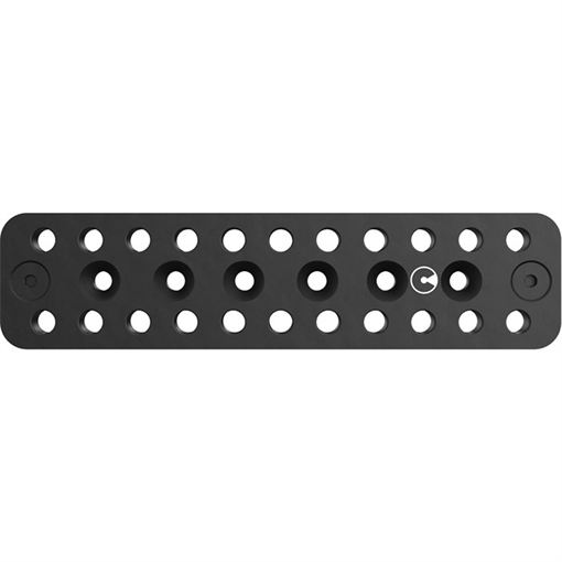 Picture of Ultradyne USA UD Arca Dynalock Rail, MLOK Compatible, 6.15" Long, 4.2 oz, Aluminum Construction, Anodized Finish, Black UD20081